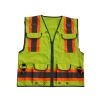 high visibility waring safety vest
