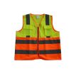 color matching high visibility vest